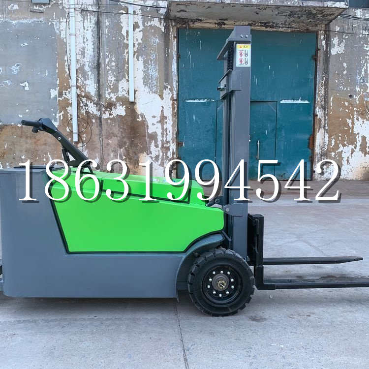 驿城区小型电动叉车1吨2吨步行站驾式电瓶堆高充电装卸车液压升降车铲车